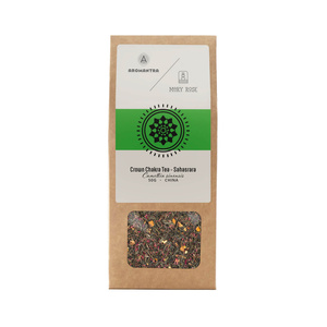 Aromantra x Mary Rose – Té Chakra Corona Sahasrara (té verde) 50 g