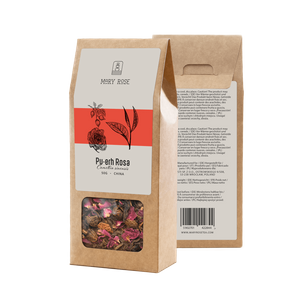 Mary Rose - Tee Pu-erh Rosa - 50 g