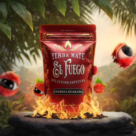 40 x El Fuego Energia Guarana 0,5 kg