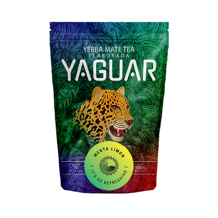 640 x Yaguar Menta Limon 0,5 kg