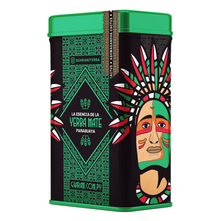 512 x Yerbera - Can of Guarani Ashwagandha Cactus 0.5 kg