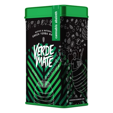 512 x Yerbera - Can of Verde Mate Cannabis Absinth 0.5kg