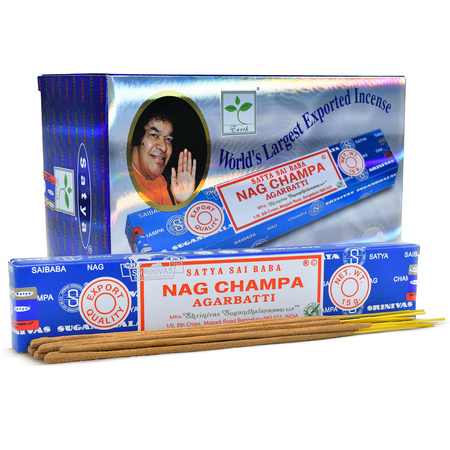 Bâtonnets d'encens Satya – Nag Champa Agarbatti