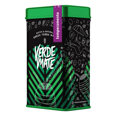 512 x Yerbera - plechovka Verde Mate Green Temperamento 0,5 kg