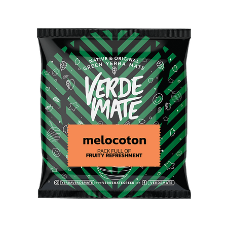 200 x Verde Mate Green Melocoton 50 g