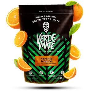 35 x Verde Mate Green Naranja Tropico 0.5kg