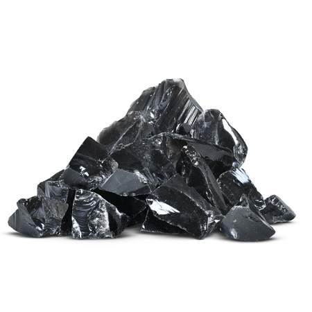 Obsidiana negra (piedra bruta) 50 g