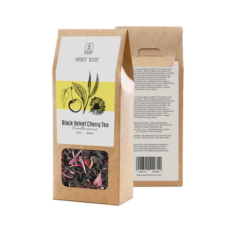 Mary Rose – Black Velvet Cherry Tea – 50g