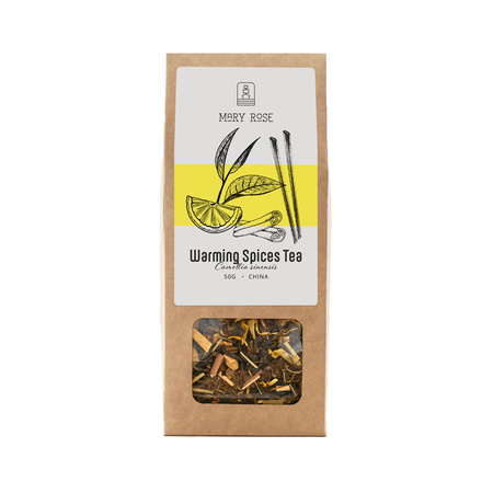 Mary Rose - Té Calentador de Especias - 50 g