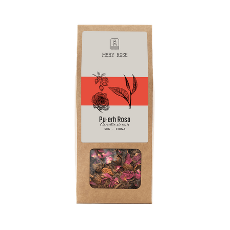 Mary Rose - čaj Pu-erh Rosa - 50g