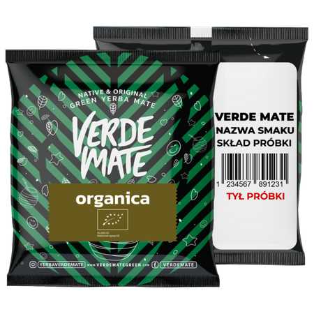 200 x Yerba Verde Mate Green Organica organická 50g