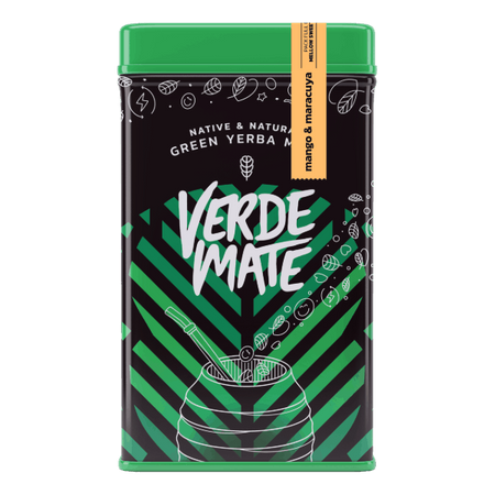 32 x Yerbera - plechovka Verde Mate Green Mango & Maracuya 0,5 kg