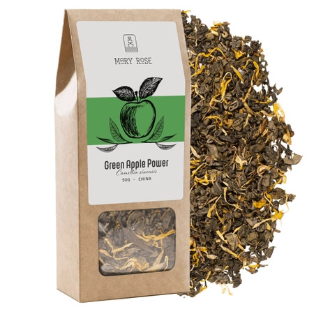 Mary Rose - Green Apple Power Green Tea - 50g