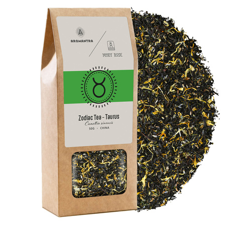 Aromantra x Mary Rose – Tè dello zodiaco – Toro (tè nero) 50 g