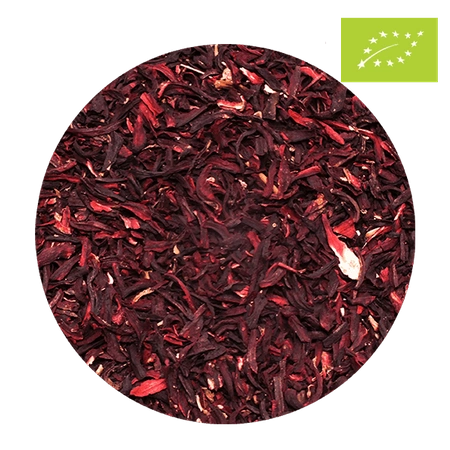 35 x Hibiscus bio - Mauve du Soudan (pétales) 0,5 kg