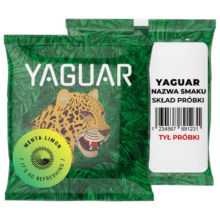 200 x Yaguar Menta Limon 50g