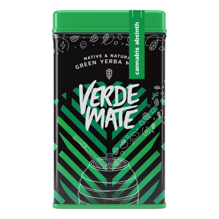 512 x Yerbera - plechovka Verde Mate Cannabis Absinth 0,5 kg