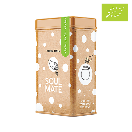 Yerbera - Plechovka + Soul Mate Menta Limon 0,5kg 