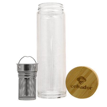 Mate to Go – glass thermos with infuser (300 ml)