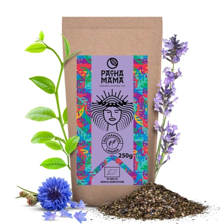 Guayusa Pachamama Lavanda – organic certified guayusa with lavender – 250g