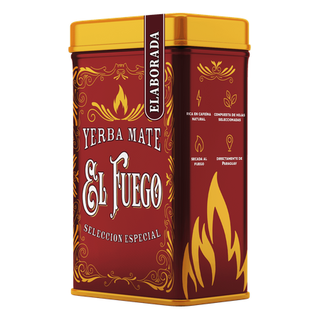 512 x Yerbera - Can of El Fuego Elaborada 0.5 kg