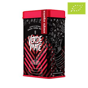 Yerbera - plechovka + Verde Mate Green Organica Energia Guarana 0,5kg 