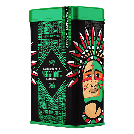 32 x Yerbera - Can of Guarani Elaborada Tradicional 0.5kg