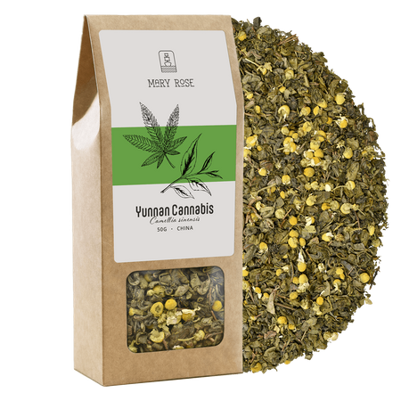 Mary Rose - Herbata Yunnan Cannabis - 50 g