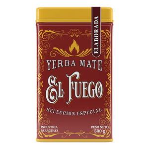 512 x Yerbera - plechovka El Fuego Elaborada 0,5 kg