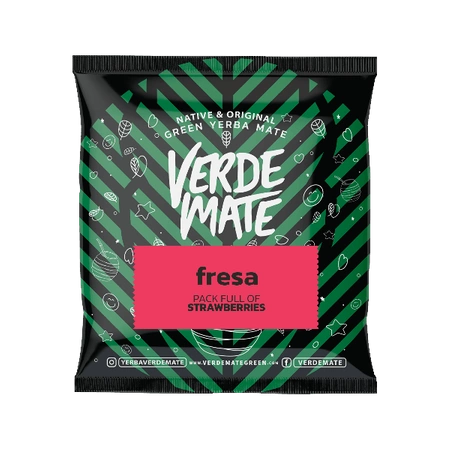 200 x Verde Mate Green Fresa 50g