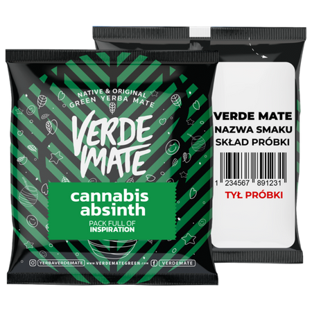 Yerba Verde Mate Cannabis Absinth 50g