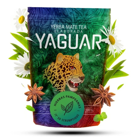 640 x Yaguar Hierbas Pampeanas 0,5 kg