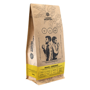 Coffee Broastery - Whole Bean Coffee Brazil Cerrado Premium 400g