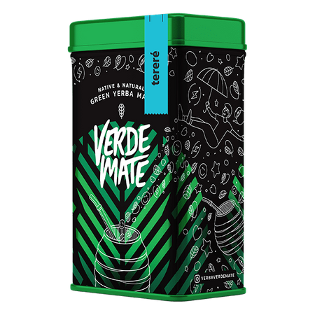 32 x Yerbera - plechovka Verde Mate Green Terere 0,5 kg