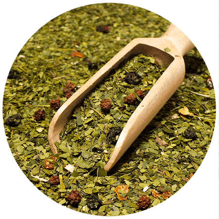 17 x Yerba Mate Verde - Frutas del Bosque 1kg SUELTA