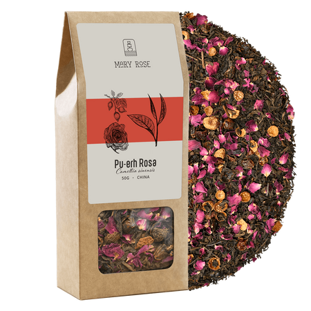 Mary Rose - čaj Pu-erh Rosa - 50g