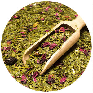 17 x Green Yerba Mate - Rose 1kg LOOSE