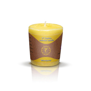 Scented candle – Solar Plexus Chakra