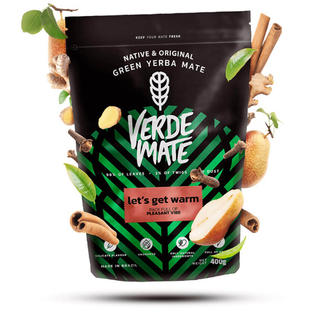 640 x Verde Mate Green Let's Get Warm 0,4 kg