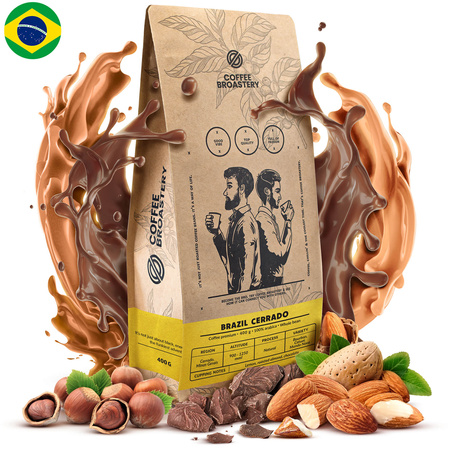 Coffee Broastery - Café en grains Brazil Cerrado Premium 400 g