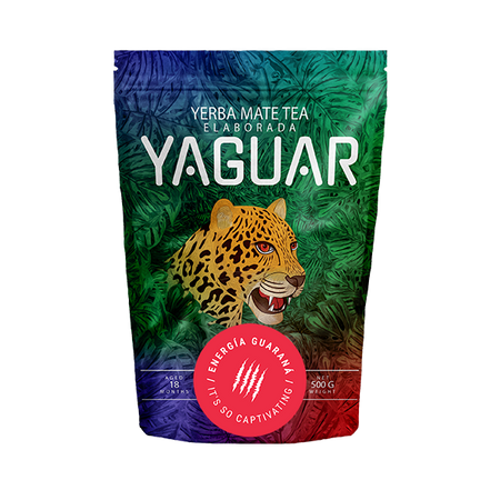 40 x Yaguar Energia Guarana 0,5 kg