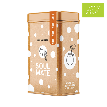 Yerbera - Boîte avec Soul Mate Orgánica Anís 0,5kg