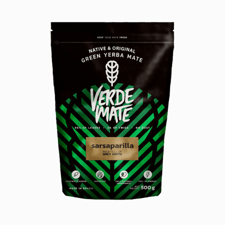 35 x Verde Mate Green Sarsaparilla 0.5 kg