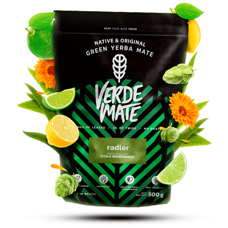 35 x Verde Mate Green Radler 0,5 kg