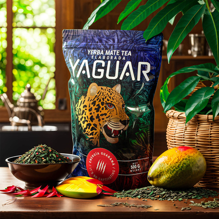 40 x Yaguar Energia Guarana 0,5 kg