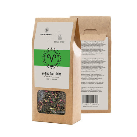 Aromantra x Mary Rose – Zodiac Tea – Aries (green tea) 50g