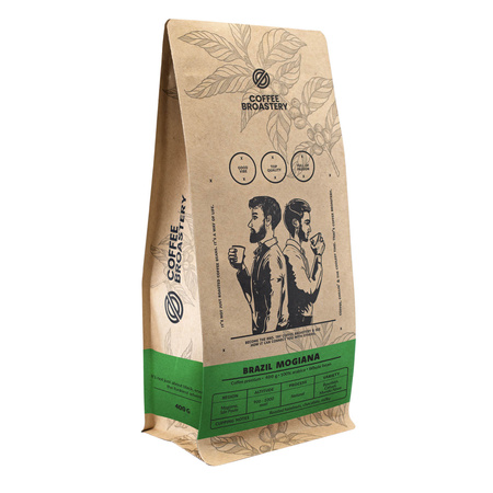 Coffee Broastery - Caffè in grani interi Brazil Mogiana Premium 400g