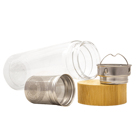 Mate to Go – glass thermos with infuser (300 ml)