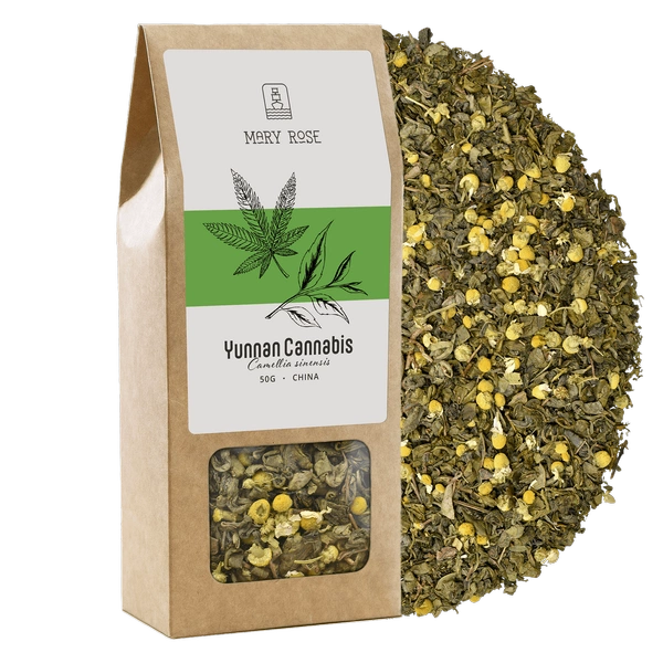 Mary Rose - Tè Yunnan Cannabis - 50 g