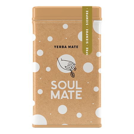 32 x Yerbera - plechovka Soul Mate Siempre 0,5 kg